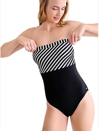 Maillot de bain une pièce bustier sans armatures BONDI BEACH