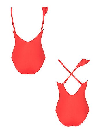 Maillot de bain une pièce échancré sans armatures multipositions Kenya