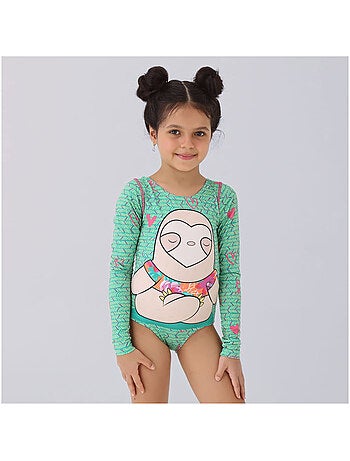 Maillot De Bain Une Pièce Fille Chicco - Imprimé Marin, Nœud Décoratif | Lycra Confortable, Lavable Machine
