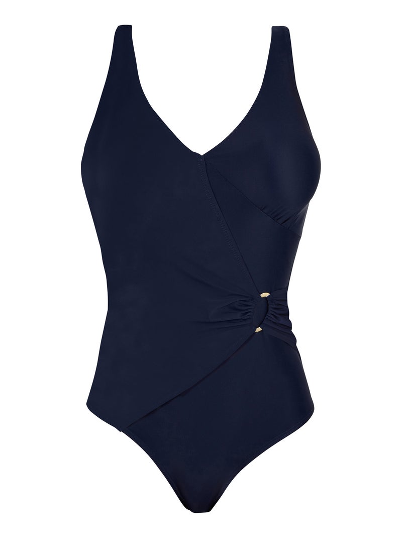 Maillot de bain une pièce Kelaa Sans Complexe Bleu marine - Kiabi