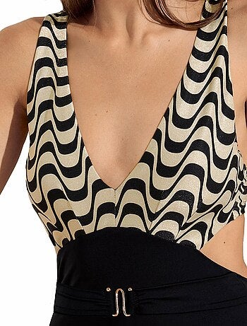 Maillot de bain une pièce monokini préformé sans armatures Iceland