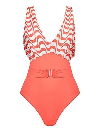 Maillot de bain une pièce monokini préformé sans armatures Iceland