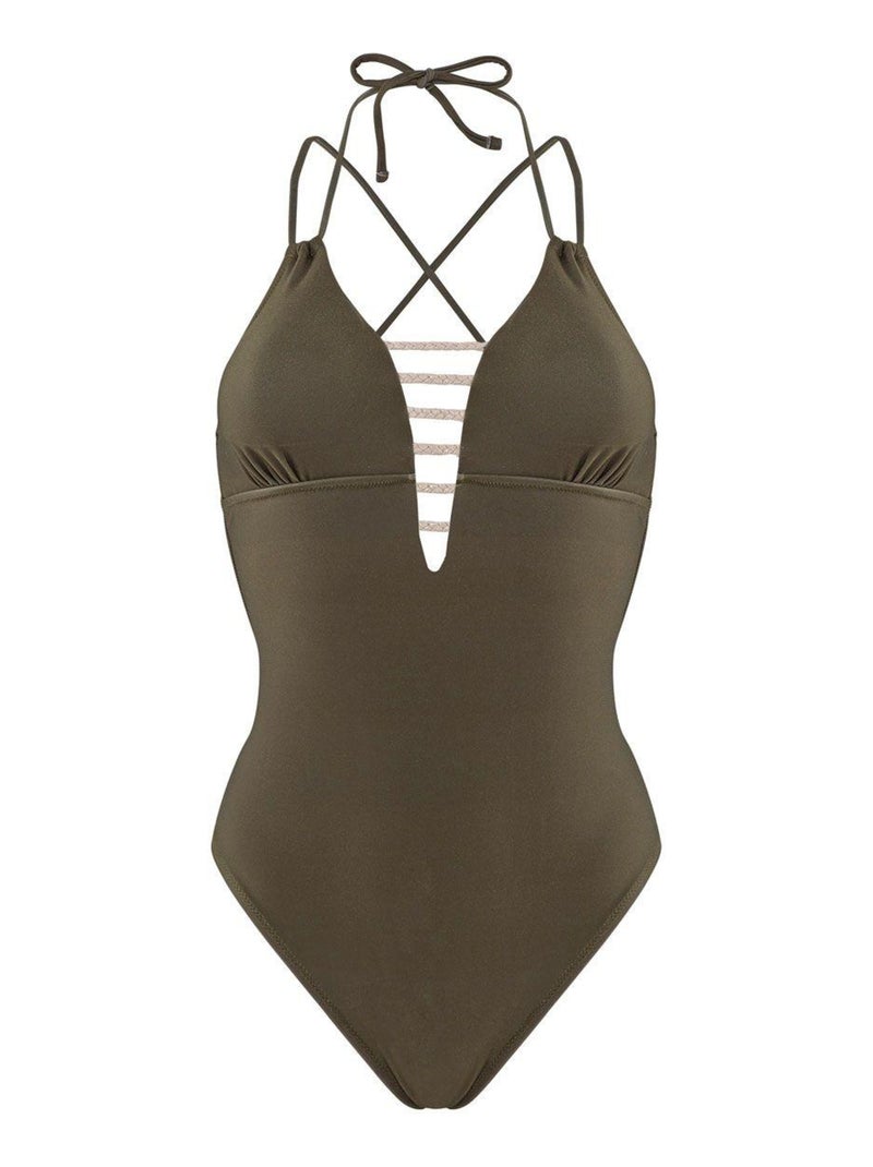 Maillot de bain une pièce MONTE CARLO - Brigitte Bardot Bain Vert - Kiabi