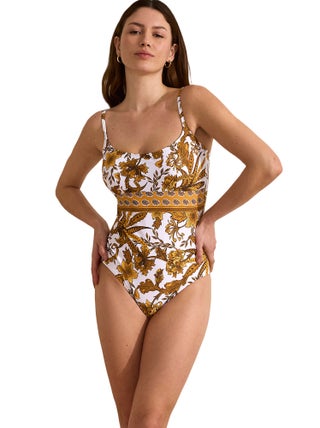 Maillot de bain une pièce préformé ACANTHUS