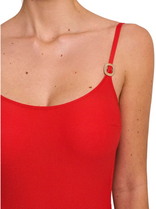 Maillot de bain une pièce préformé sans armatures SOLSTICE - Kiabi