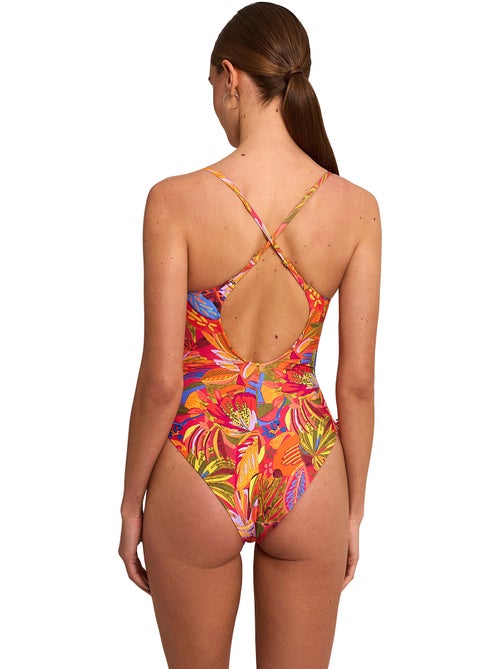 Maillot de bain une pièce préformé SUNSET - Kiabi