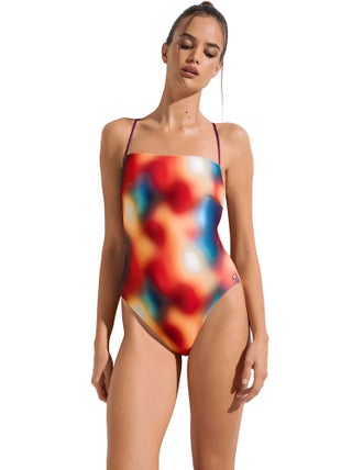 Maillot de bain une pièce sans armatures multipositions Olympia