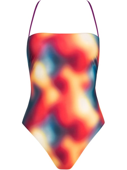 Maillot de bain une pièce sans armatures multipositions Olympia - Kiabi