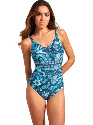 Maillot de bain une pièce shapewear préformé ACANTHUS