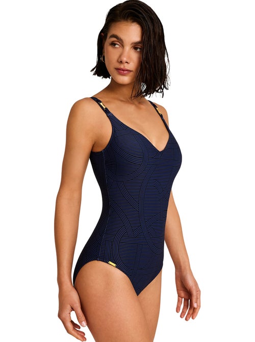 Maillot de bain une pièce shapewear préformé reverie - Kiabi
