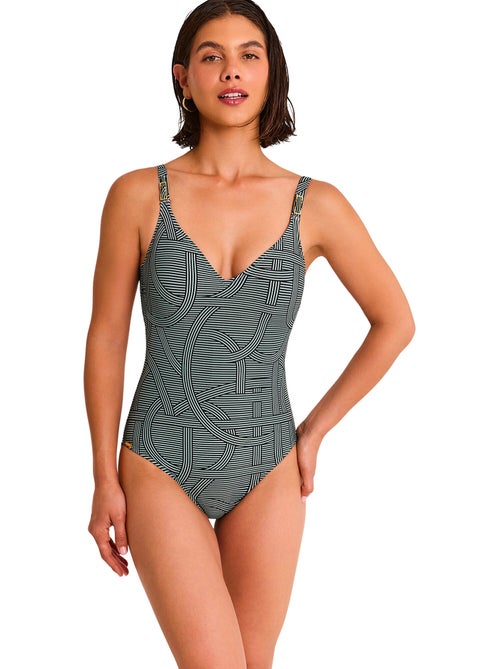 Maillot de bain une pièce shapewear préformé REVERIE - Kiabi