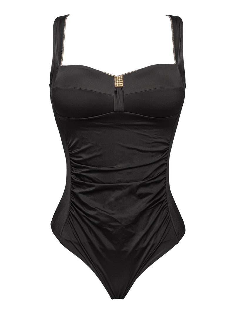 Maillot de bain une pièce Speekaboo Shape Sans Complexe Noir - Kiabi