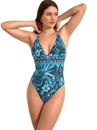 Maillot de bain une pièce triangle préformé ACANTHUS