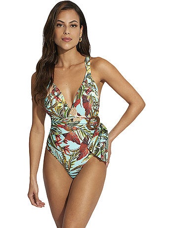 Maillot de bain une pièce triangle préformé Galapagos