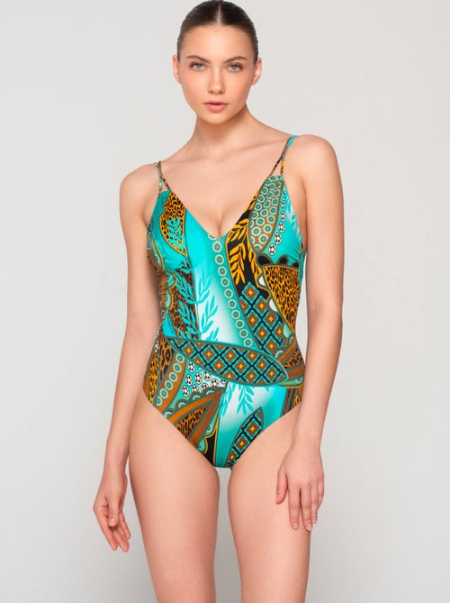 Maillot de bain une pièce triangle préformé JADE - Kiabi
