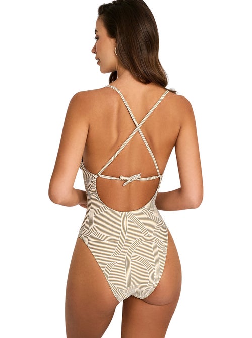 Maillot de bain une pièce triangle préformé REVERIE - Kiabi