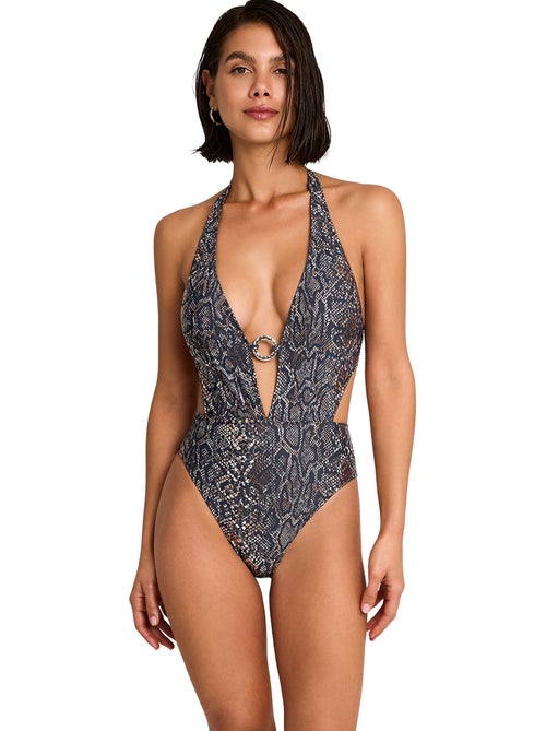 Maillot de bain une pièce trikini INDIGO - Kiabi