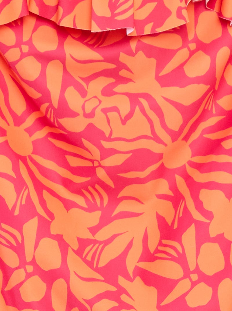 Maillot de bain volanté - 1 pièce ROSE - Kiabi