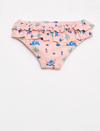 Maillot de bain volanté à motif