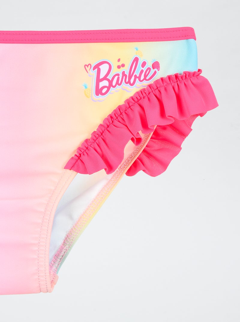 Maillot de bain volanté 'Barbie' - 2 pièces MULTICOLORE - Kiabi