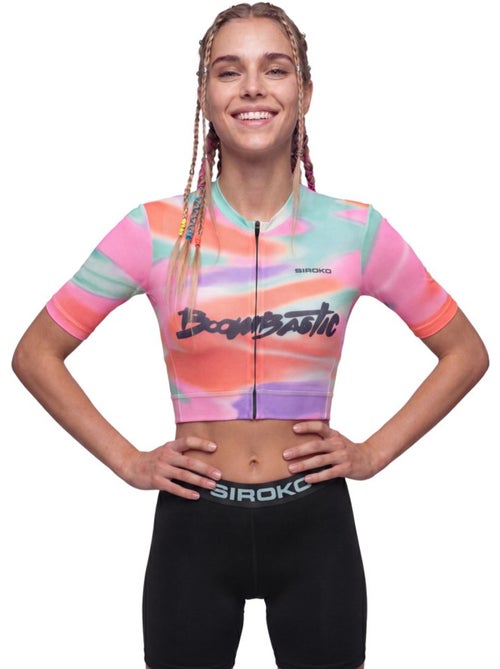 Maillot de cyclisme cropped femme boombastic femme bbc m8-w boom crop - Kiabi Maillot de cyclisme cropped femme boombastic femme bbc m8-w boom crop - Kiabi