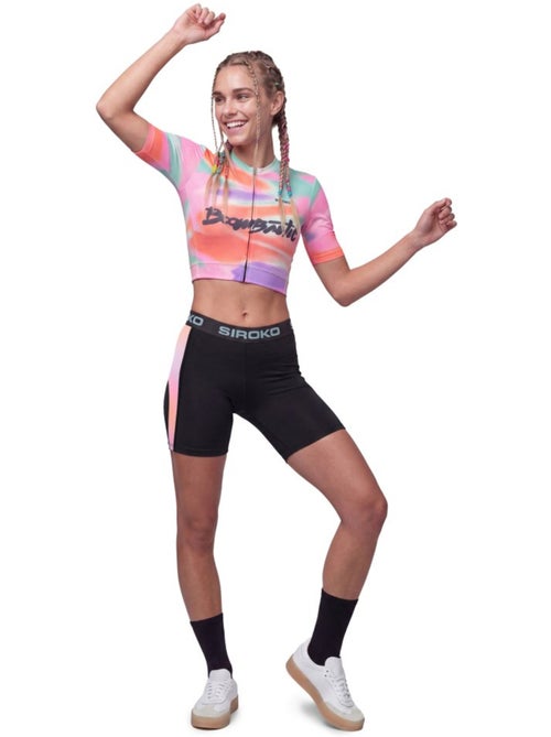 Maillot de cyclisme cropped femme boombastic femme bbc m8-w boom crop - Kiabi Maillot de cyclisme cropped femme boombastic femme bbc m8-w boom crop - Kiabi