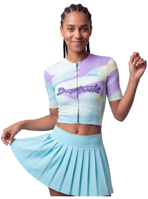 Maillot de cyclisme cropped femme boombastic femme bbc m8-w boom crop - Kiabi Maillot de cyclisme cropped femme boombastic femme bbc m8-w boom crop - Kiabi