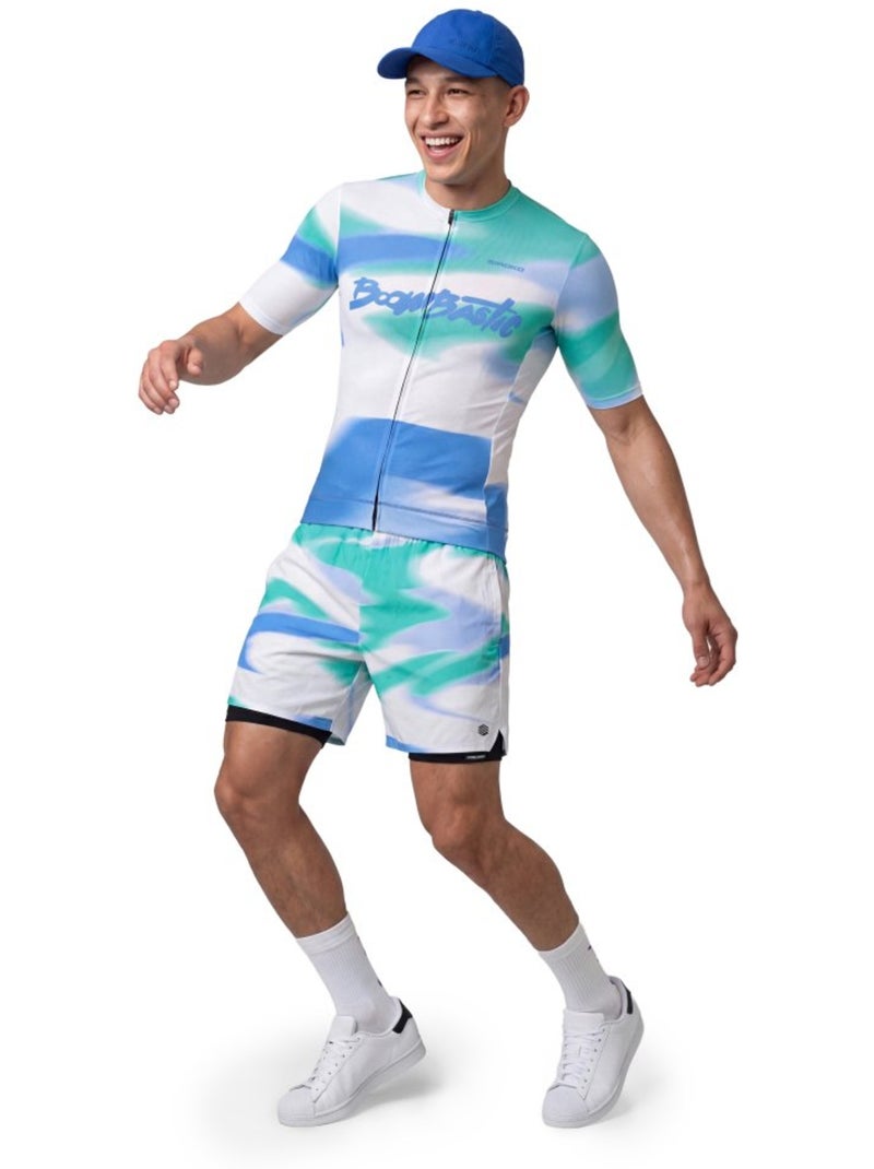 Maillot de cyclisme homme boombastic homme bbc m8 boom Violet - Kiabi