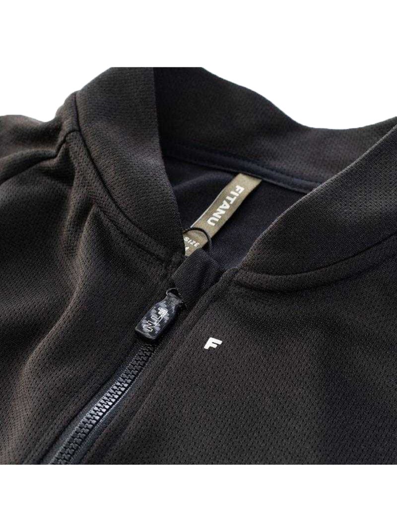 Maillot de cyclisme vialetta - fitanu Noir - Kiabi