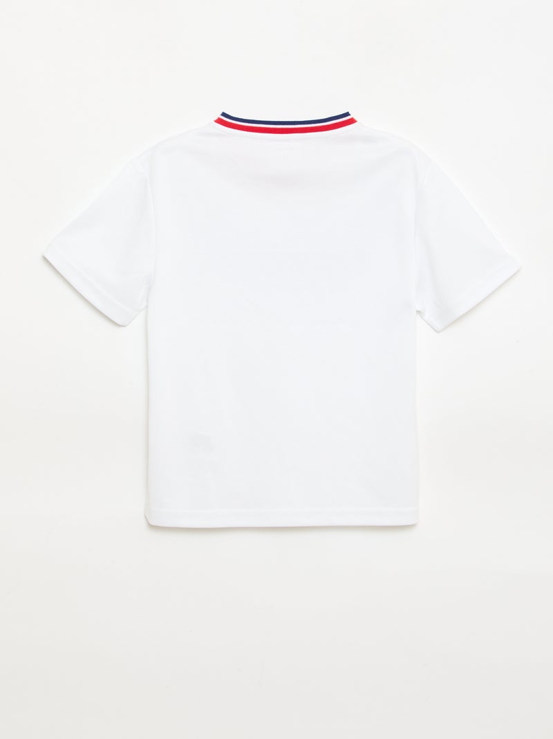 Maillot de foot France Blanc - Kiabi