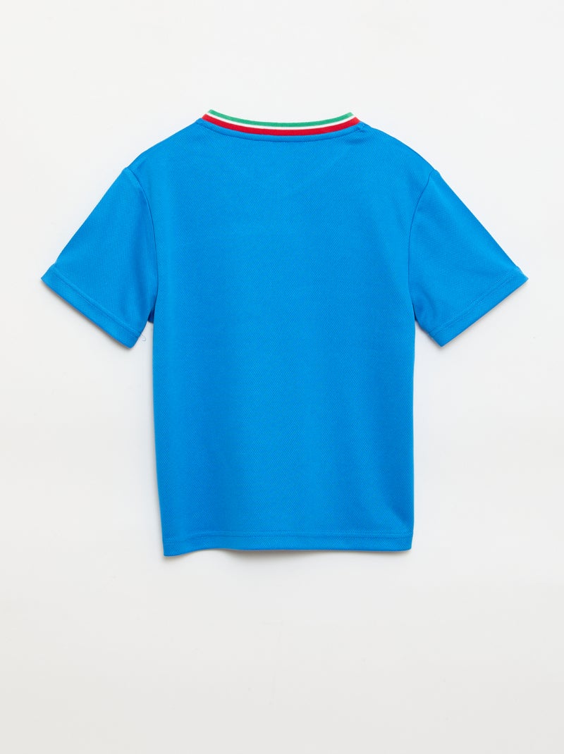 Maillot de foot Italie Bleu - Kiabi