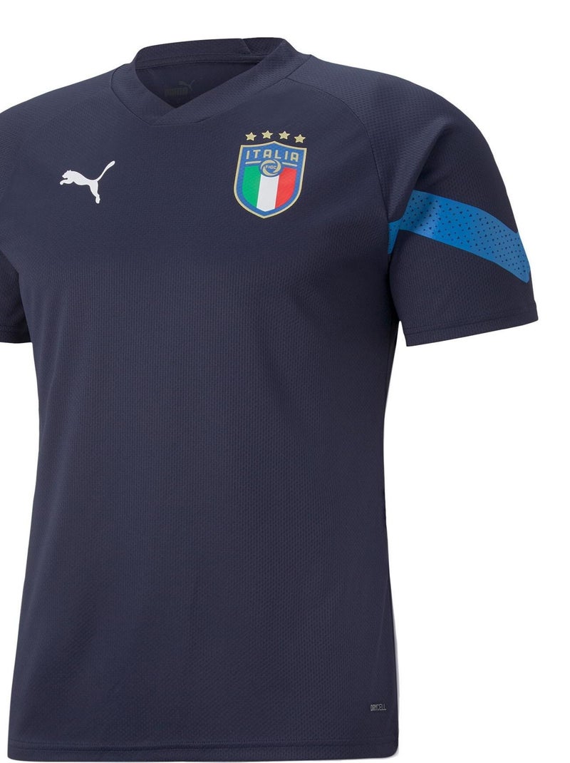 Maillot de football 'Puma' 'FIGC Coach Training Jersey' Bleu - Kiabi