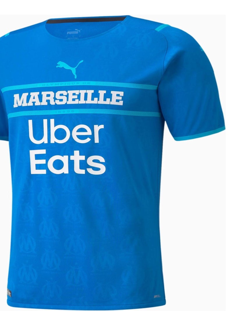Maillot de football 'Puma' 'OM Third Shirt Authentic Sponsors' Bleu - Kiabi