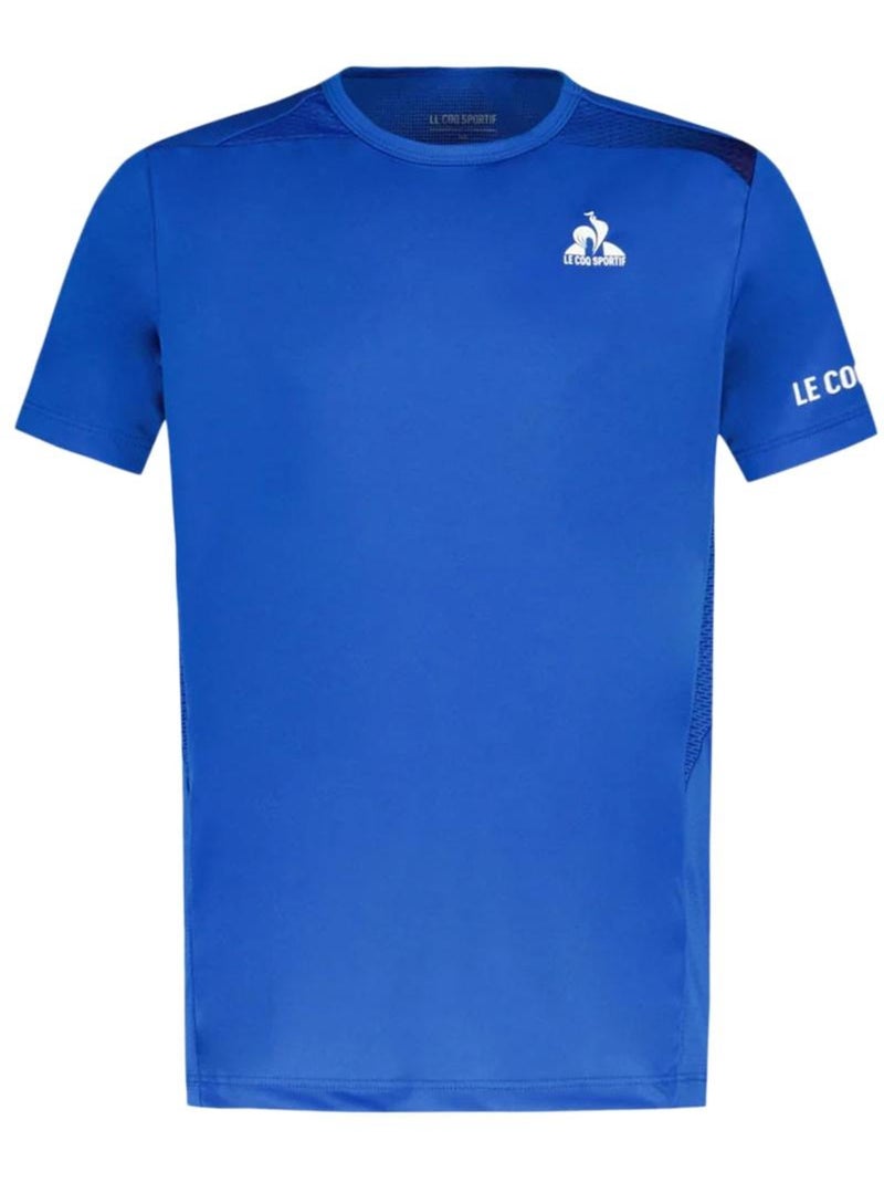 Maillot de Sport Garçon Le Coq Sportif Tennis Bleu - Kiabi