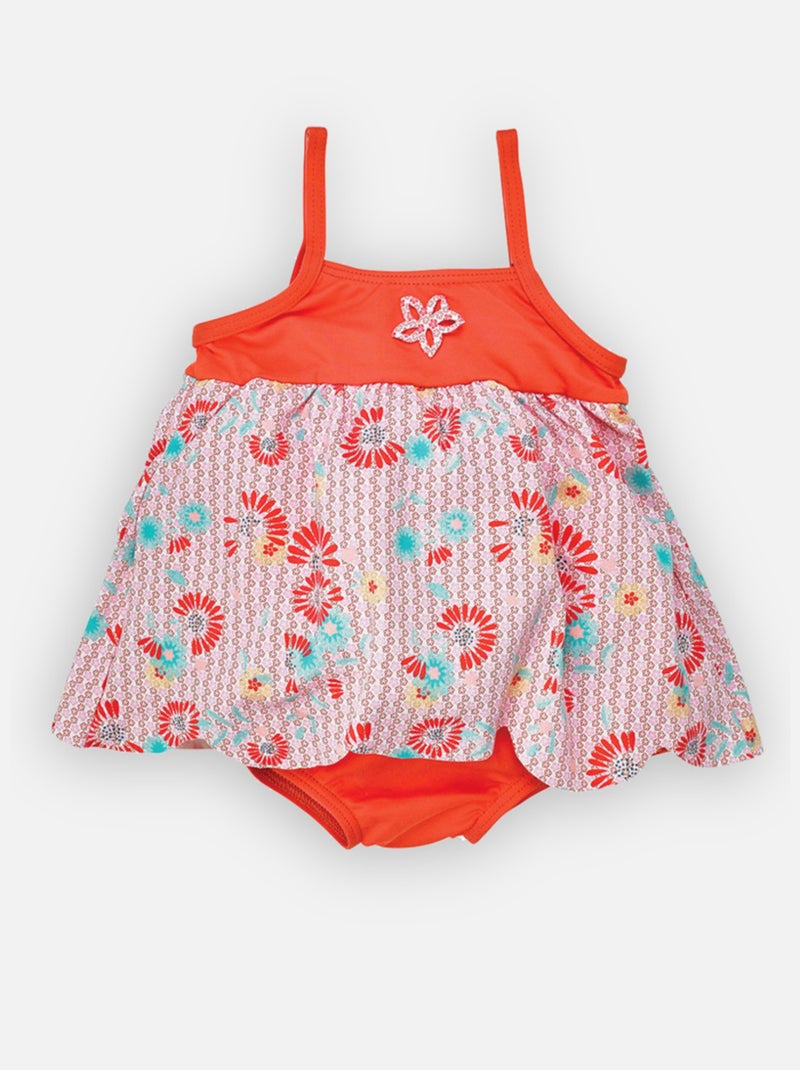 Maillot double protection Peps Archimède Orange - Kiabi