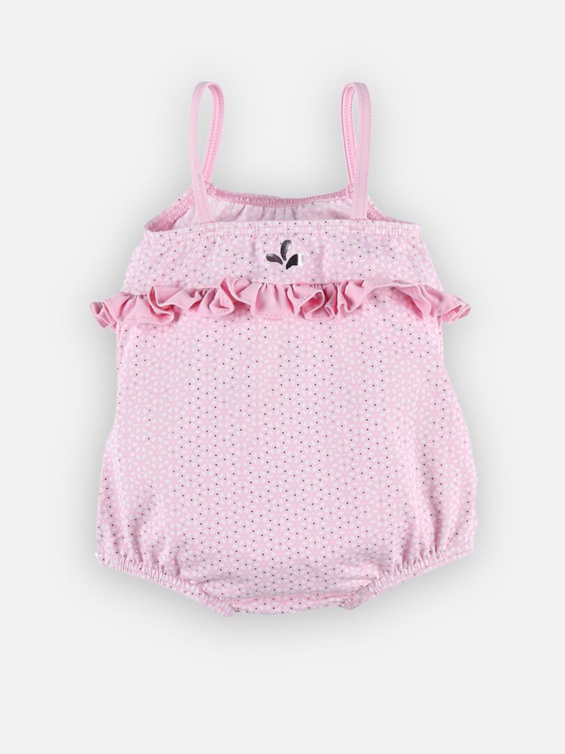 Maillot Double Protection Rose - Kiabi