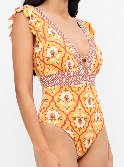 Maillot imprimé sans armature - Kiabi