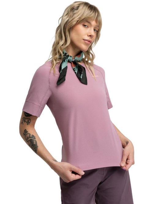 Maillot manches courtes cyclotourisme femme cyclisme femme map - Kiabi Maillot manches courtes cyclotourisme femme cyclisme femme map - Kiabi