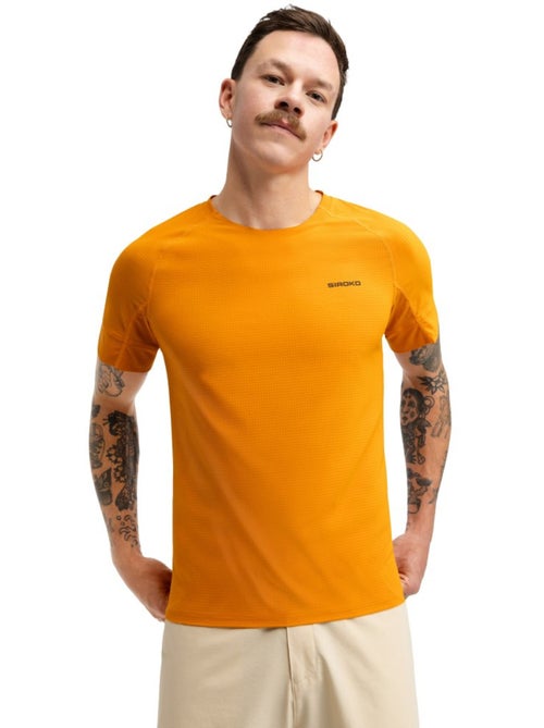 Maillot manches courtes cyclotourisme homme cyclisme homme pilgrim - Kiabi