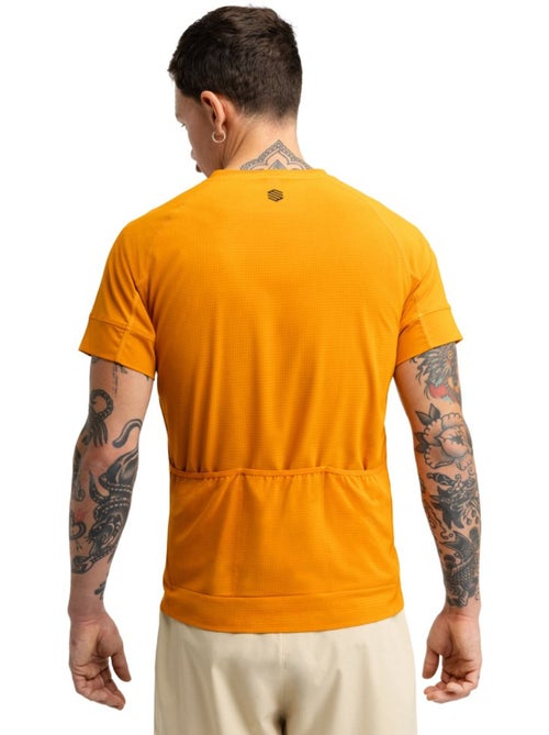 Maillot manches courtes cyclotourisme homme cyclisme homme pilgrim - Kiabi