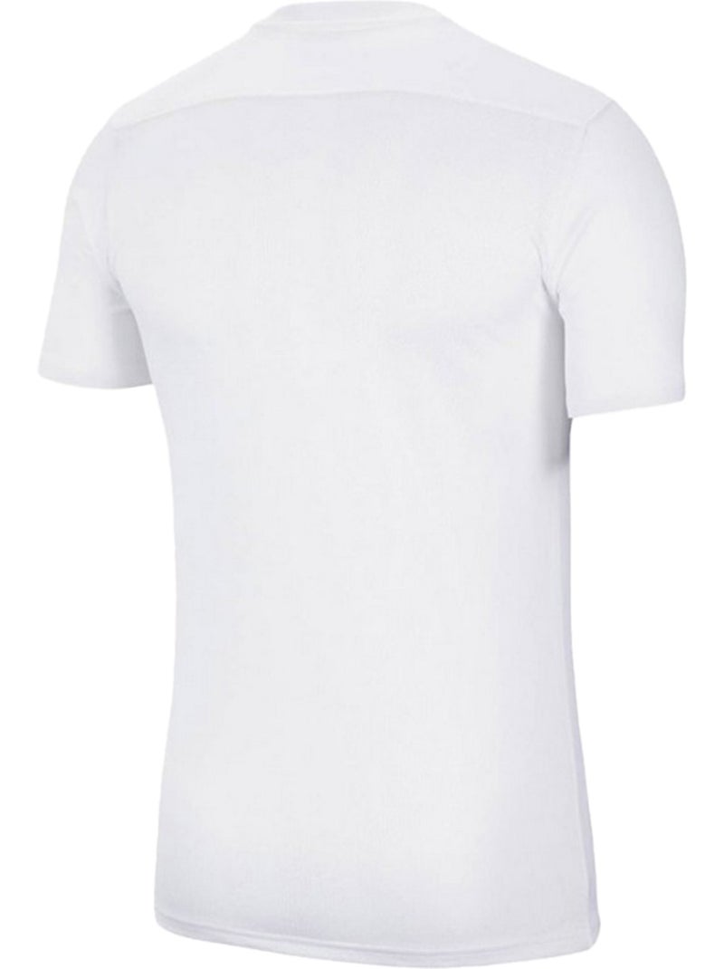 Maillot manches courtes dry park - nike Blanc Bleu - Kiabi