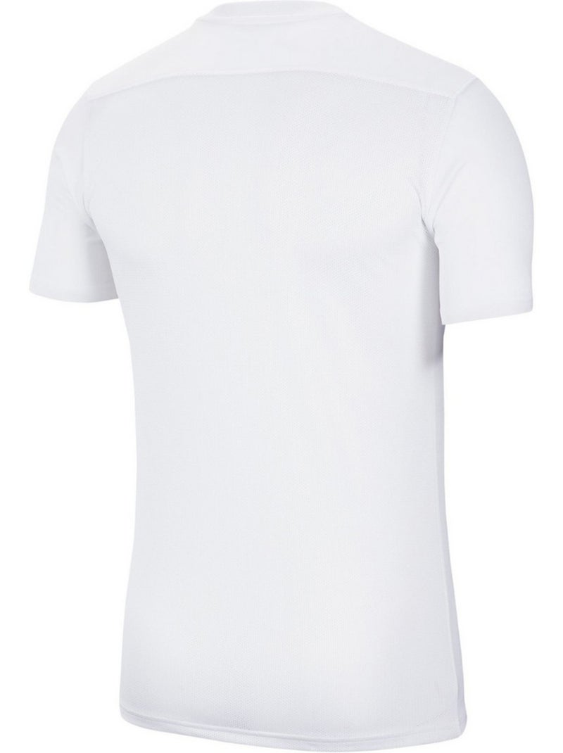 Maillot manches courtes dry park - nike Blanc Noir - Kiabi