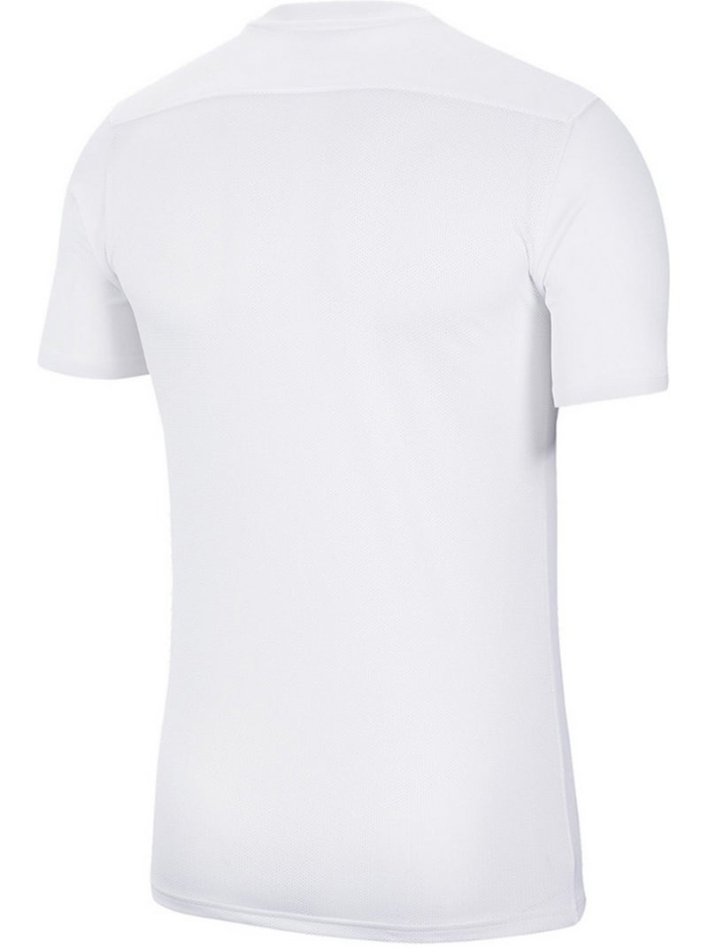 Maillot manches courtes dry park - nike Blanc/Rouge - Kiabi