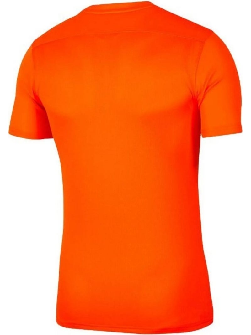 Maillot manches courtes dry park - nike Orange - Kiabi