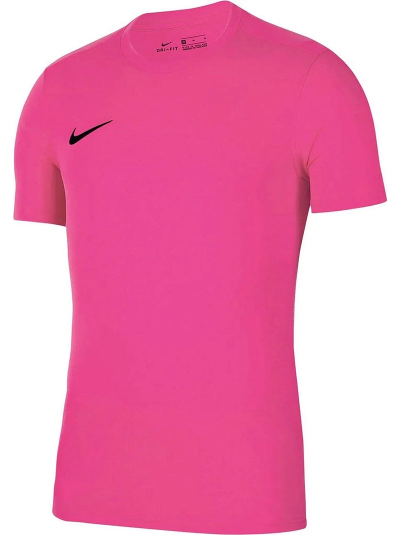 Maillot manches courtes dry park - nike Rose - Kiabi