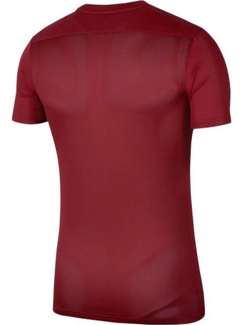 Maillot manches courtes dry park - nike Rouge carmin - Kiabi