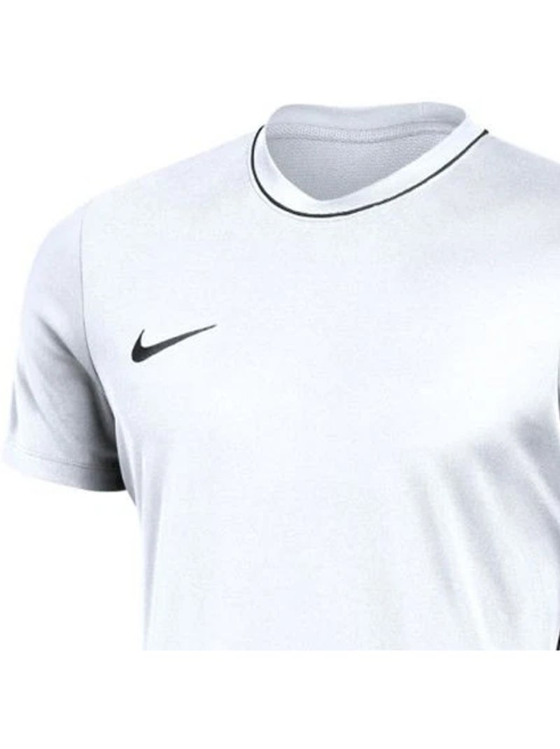 Maillot manches courtes motif/style passepoil contrasté park - nike Blanc - Kiabi