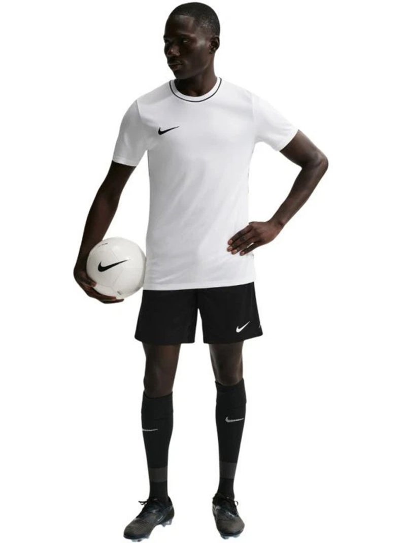 Maillot manches courtes motif/style passepoil contrasté park - nike Blanc - Kiabi