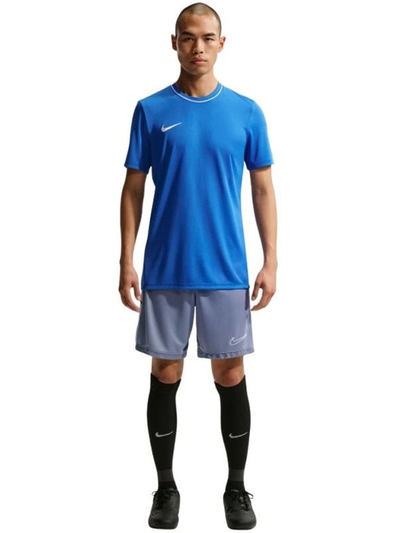 Maillot manches courtes motif/style passepoil contrasté park - nike Bleu - Kiabi