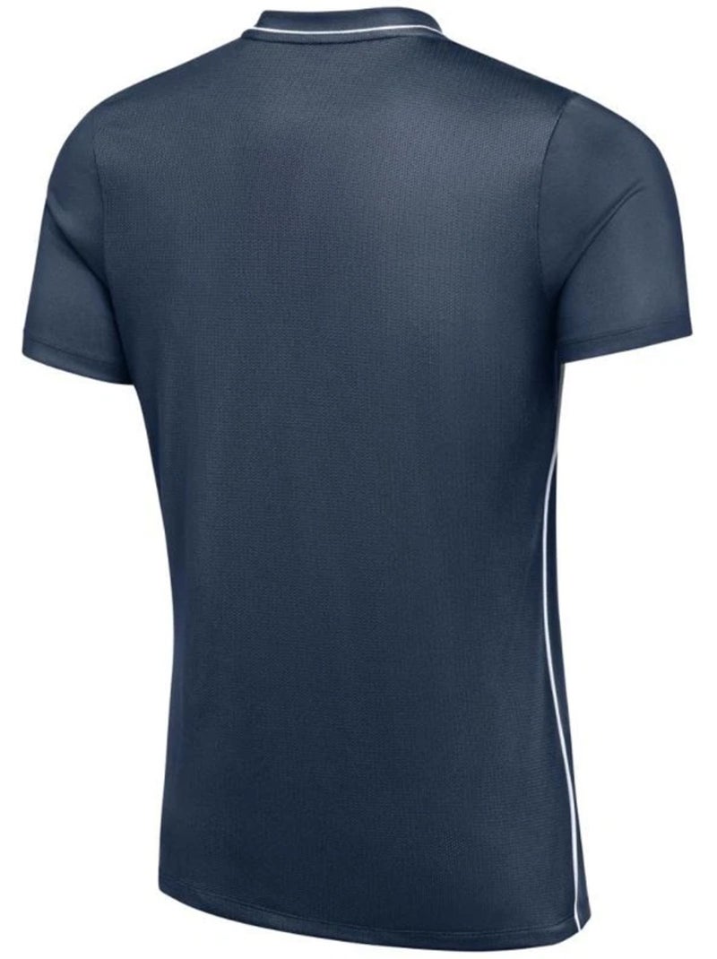 Maillot manches courtes motif/style passepoil contrasté park - nike Bleu marine - Kiabi